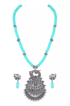 Green necklace-sets