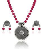 Red necklace-sets