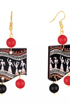 Red necklace-sets