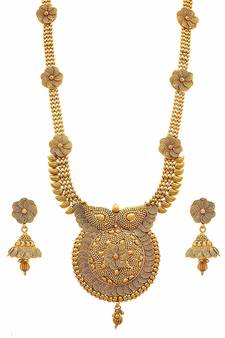Gold necklace-sets