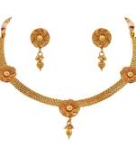 Gold necklace-sets