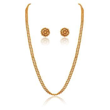 Gold necklace-sets 1
