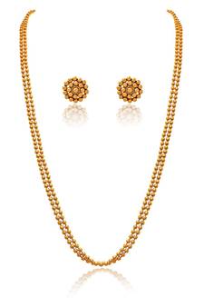 Gold necklace-sets