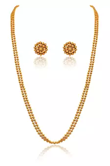 Gold necklace-sets