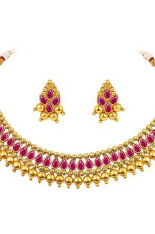 Gold necklace-sets