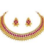 Gold necklace-sets