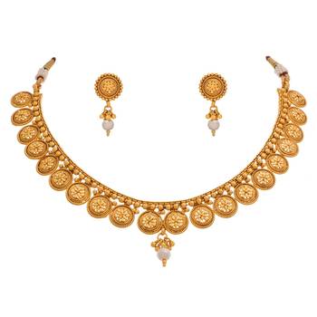 Gold necklace-sets 1