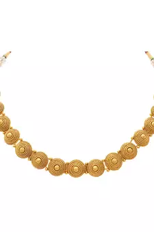 Gold necklace-sets