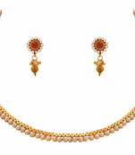 Gold necklace-sets
