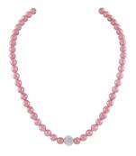 Pink necklaces