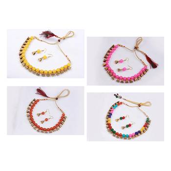 Pink necklace-sets 2