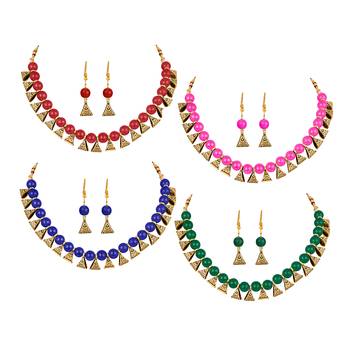 Green necklace-sets 1