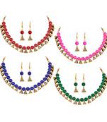 Green necklace-sets