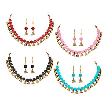 Blue necklace-sets 1