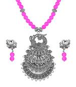 Pink necklace-sets