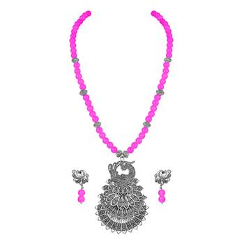 Pink necklace-sets 2