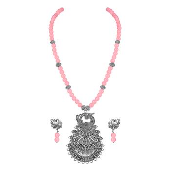 Pink necklace-sets 3