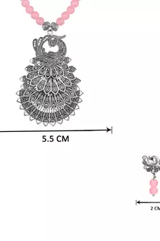 Pink necklace-sets