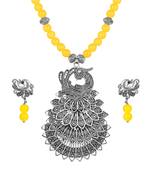 Yellow necklace-sets