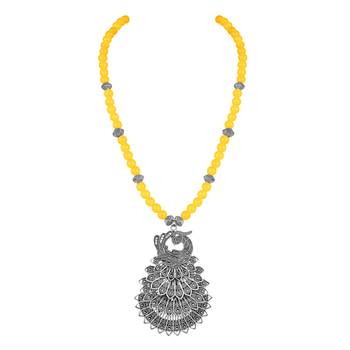 Yellow necklace-sets 2