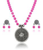 Pink necklace-sets