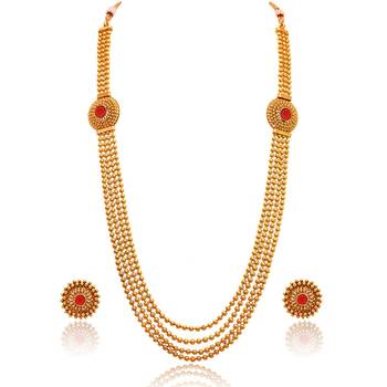 Gold necklace-sets 1