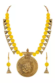 Gold necklace-sets