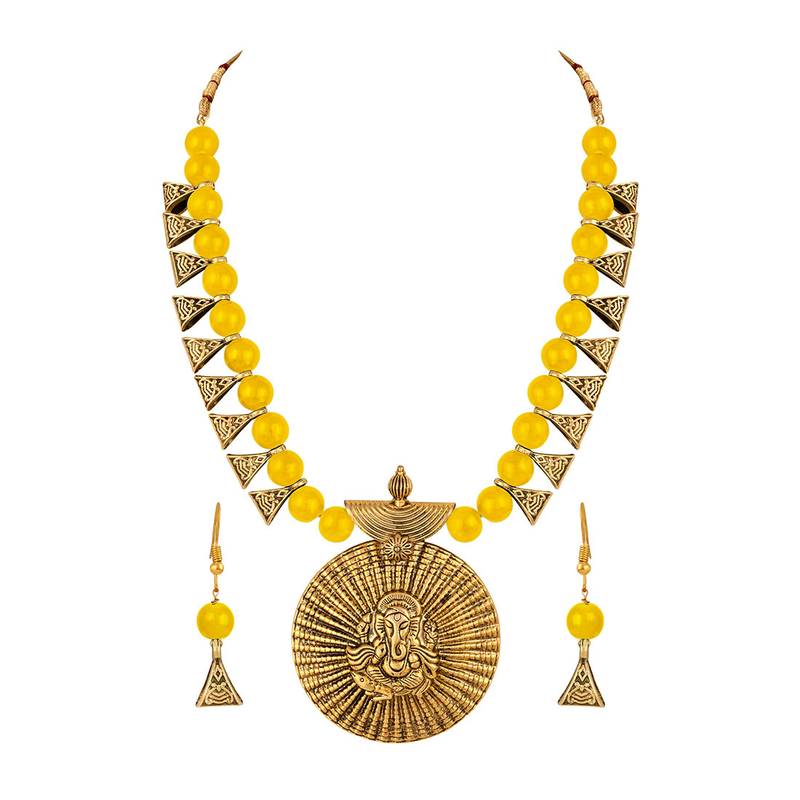 Gold necklace-sets