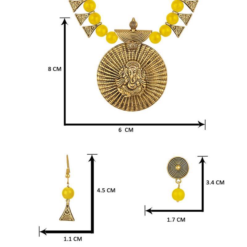 Gold necklace-sets