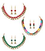 Red necklace-sets