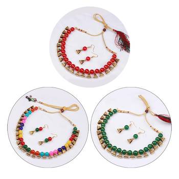 Red necklace-sets 2