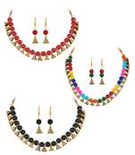 Red necklace-sets