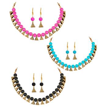 Black necklace-sets 1
