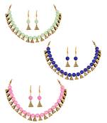 Green necklace-sets