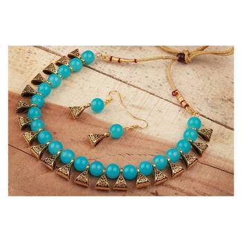 Blue necklace-sets 2