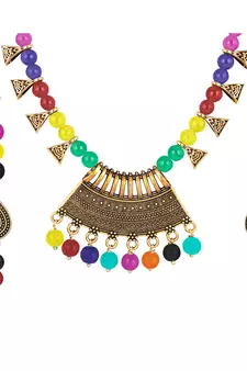 Multicolor necklace-sets