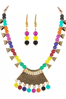 Multicolor necklace-sets
