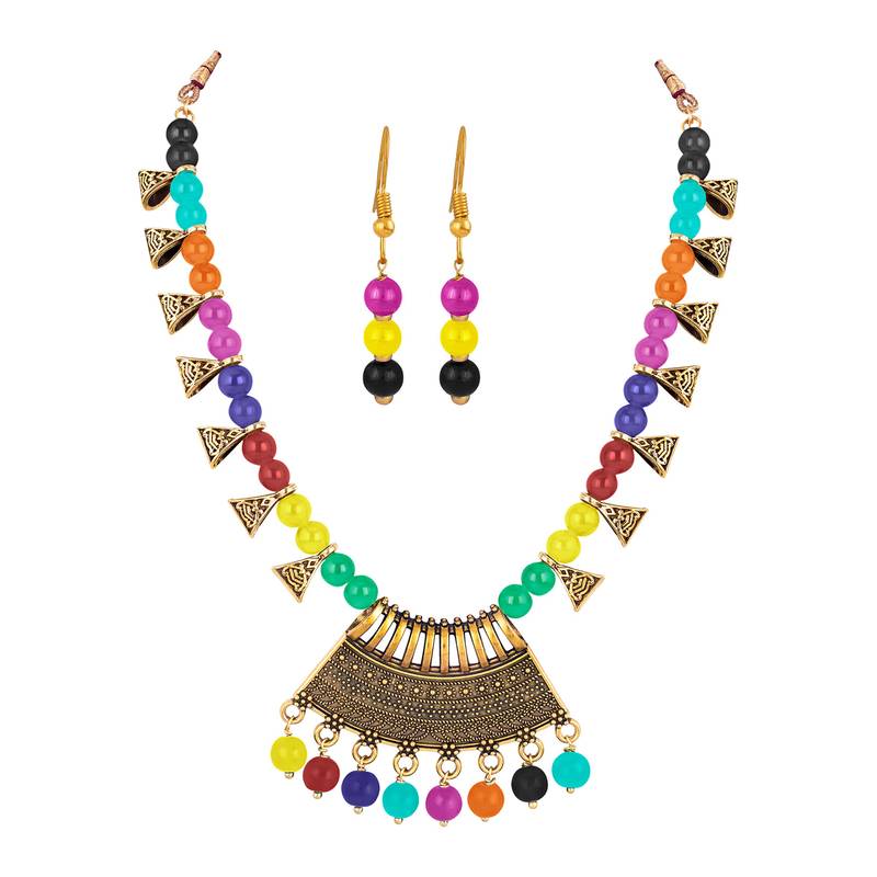 Multicolor necklace-sets
