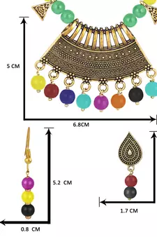 Multicolor necklace-sets