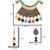 Multicolor necklace-sets