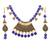 Blue necklace-sets
