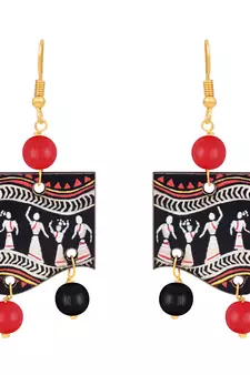 Red necklace-sets
