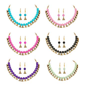 Blue necklace-sets 1