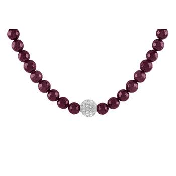 Maroon necklaces 2