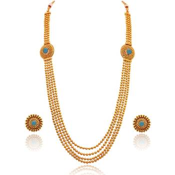 Gold necklace-sets 1