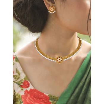 Gold necklace-sets 3