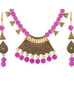 Pink necklace-sets