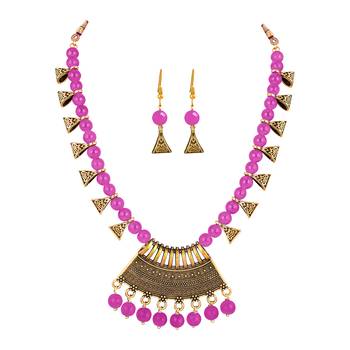 Pink necklace-sets 2