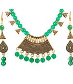 Green necklace-sets