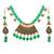 Green necklace-sets